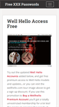 Mobile Screenshot of freexxxpasswords.info